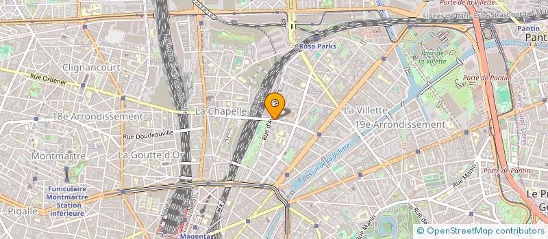 localisation de l'entreprise ANLI  PARIS