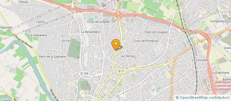localisation de l'entreprise ANLIKER FILLOL ROCACHER DEPASTORS à BEZIERS