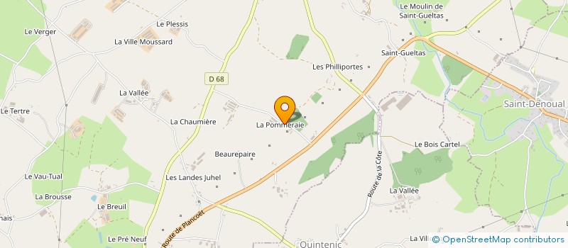 localisation de l'entreprise ANLINDSON à LAMBALLE-ARMOR