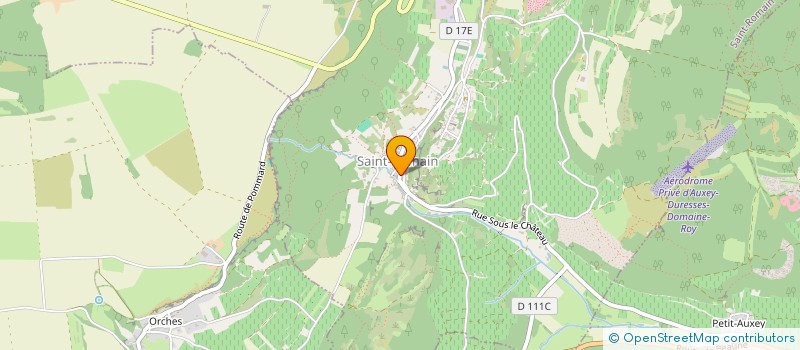 localisation de l'entreprise ANLO  SAINT-ROMAIN