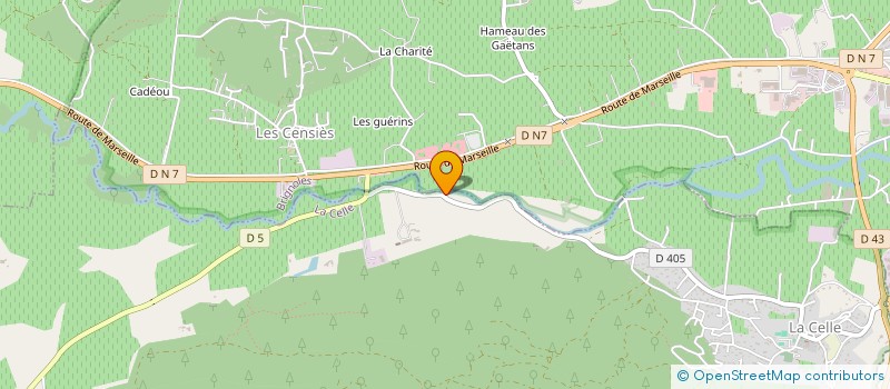 localisation de l'entreprise ANLOMA  LA CELLE