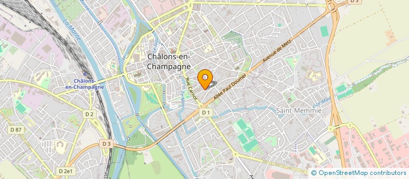 localisation de l'entreprise ANLOU  REIMS