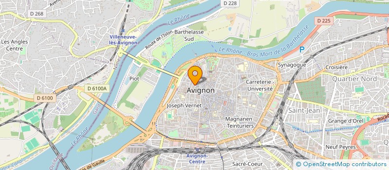 localisation de l'entreprise ANLUPAMA  AVIGNON