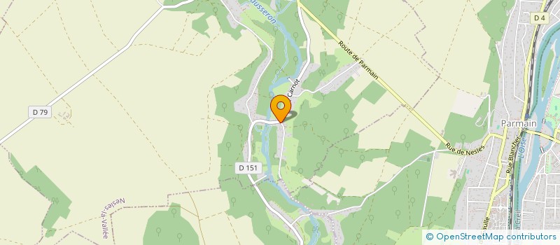 localisation de l'entreprise ANM  NESLES-LA-VALLEE