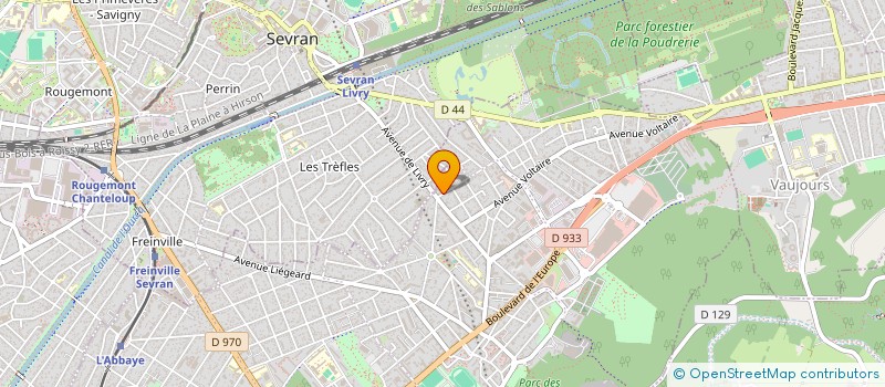 localisation de l'entreprise ANM PRESTIGE à LIVRY-GARGAN