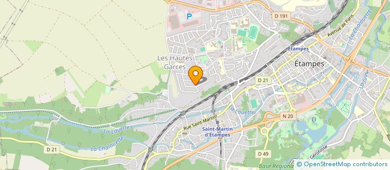 localisation de l'entreprise ANM TRANSPORTS  ETAMPES