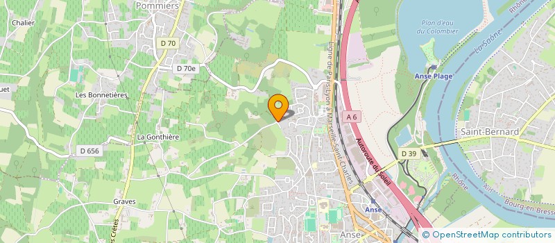 localisation de l'entreprise ANMA  ANSE