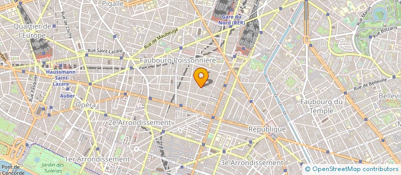 localisation de l'entreprise ANMA - ARCHITECTES URBANISTES  PARIS