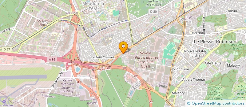 localisation de l'entreprise ANMA GROUP  CLAMART