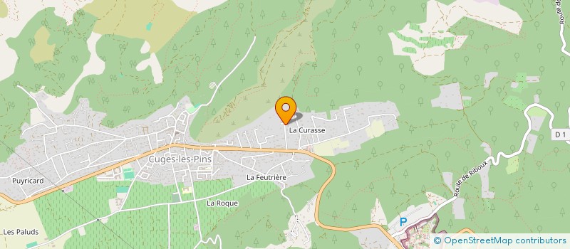 localisation de l'entreprise ANMACATEL  CUGES-LES-PINS