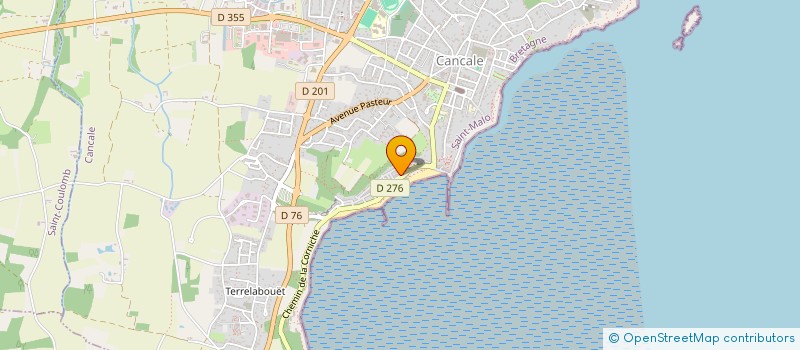 localisation de l'entreprise ANMACLA VII à CANCALE