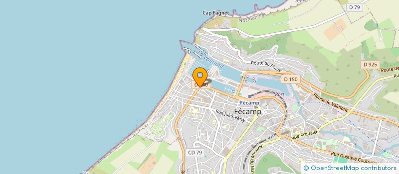 localisation de l'entreprise ANMALO à FECAMP
