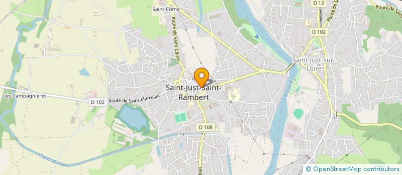 localisation de l'entreprise ANMAPIA  SAINT-JUST-SAINT-RAMBERT