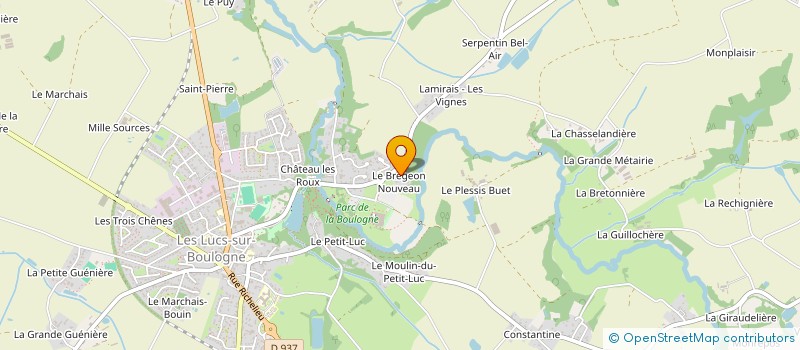 localisation de l'entreprise ANMAREL  LES LUCS-SUR-BOULOGNE