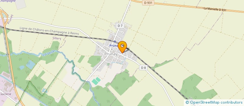 localisation de l'entreprise ANMECO  PRUNAY