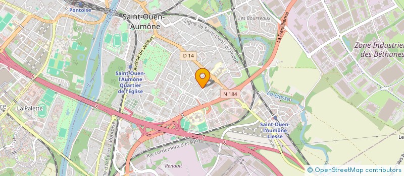 localisation de l'entreprise ANMELAM  SAINT-OUEN-L'AUMONE