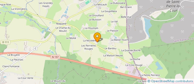 localisation de l'entreprise ANMT  BREAL-SOUS-VITRE