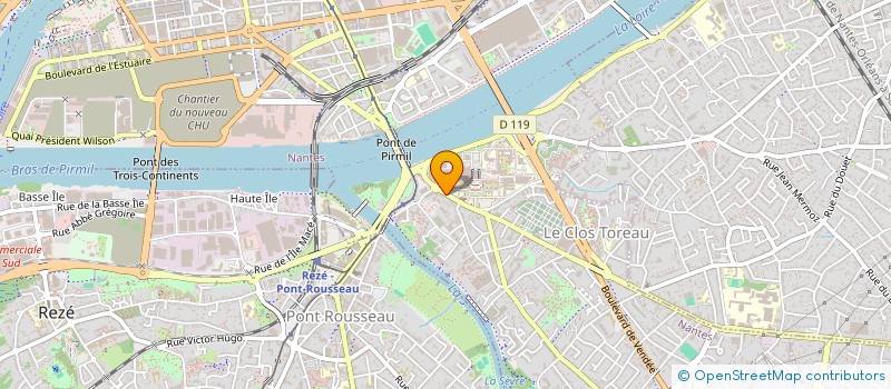 localisation de l'entreprise ANN'ANTE à NANTES