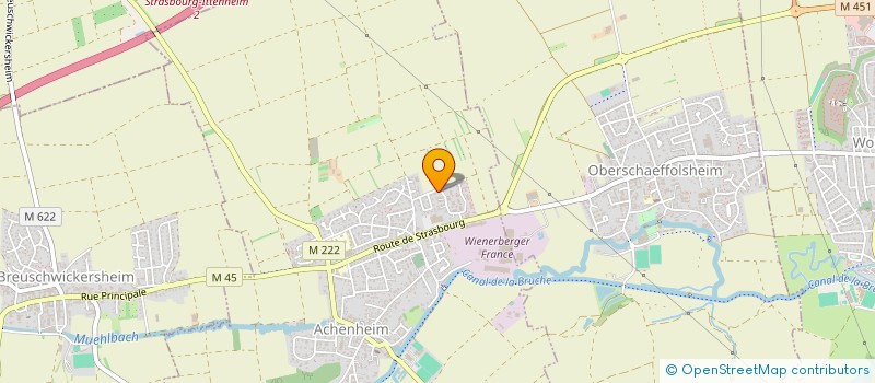 localisation de l'entreprise ANN CONSULTING  ACHENHEIM