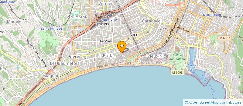 localisation de l'entreprise ANN PHILIP MACCARANI à NICE