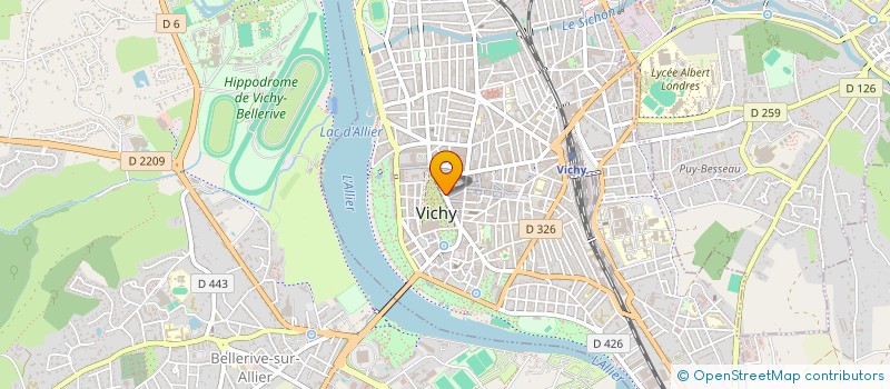 localisation de l'entreprise ANN-RO à VICHY