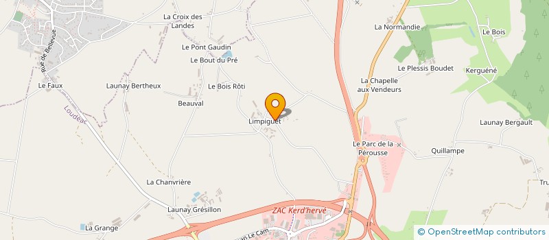localisation de l'entreprise ANN TI  BOGAL à LOUDEAC