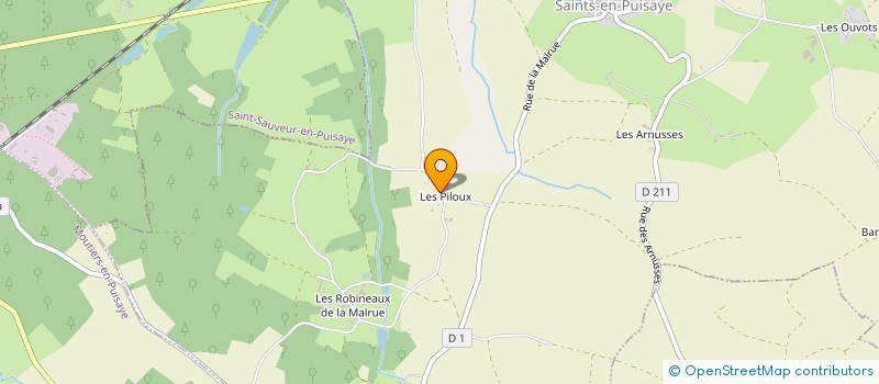 localisation de l'entreprise ANN&TOM  SAINTS-EN-PUISAYE