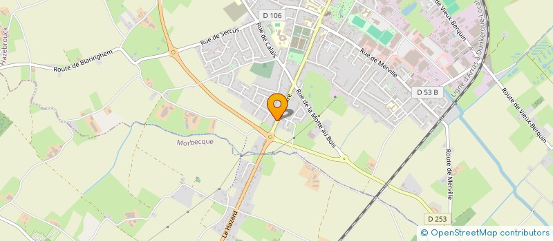 localisation de l'entreprise ANNA  HAZEBROUCK