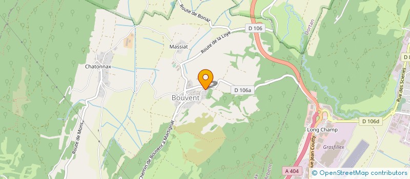 localisation de l'entreprise ANNA à OYONNAX
