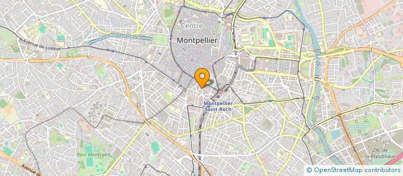 localisation de l'entreprise ANNA à MONTPELLIER