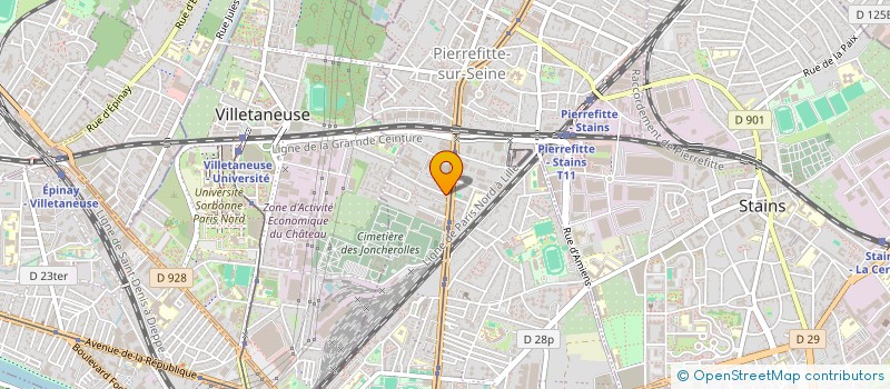 localisation de l'entreprise ANNA à PIERREFITTE SUR SEINE