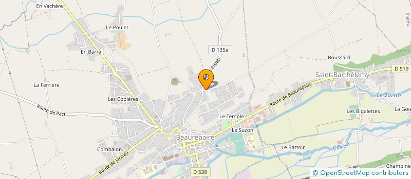 localisation de l'entreprise ANNA  BEAUREPAIRE