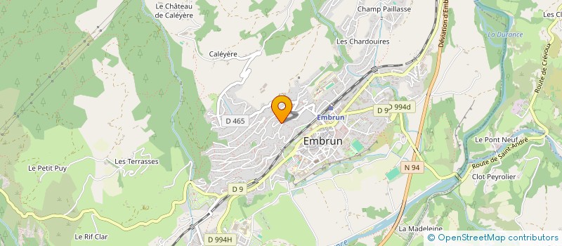 localisation de l'entreprise ANNA  EMBRUN