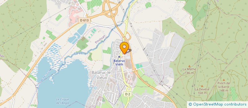 localisation de l'entreprise ANNA  BALARUC-LE-VIEUX