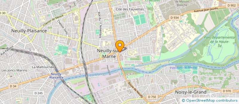 localisation de l'entreprise ANNA à NEUILLY-SUR-MARNE