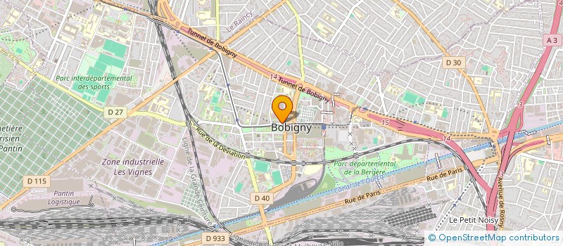 localisation de l'entreprise ANNA à BOBIGNY