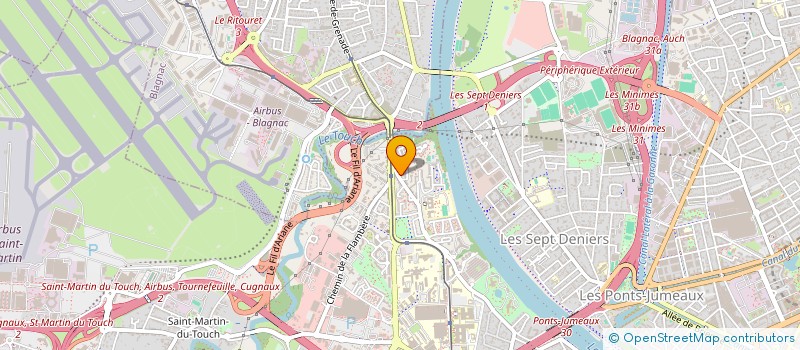 localisation de l'entreprise ANNA à TOULOUSE