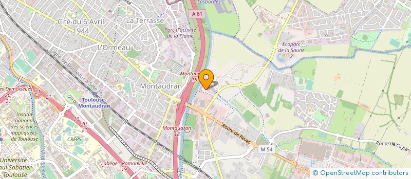 localisation de l'entreprise ANNA à TOULOUSE