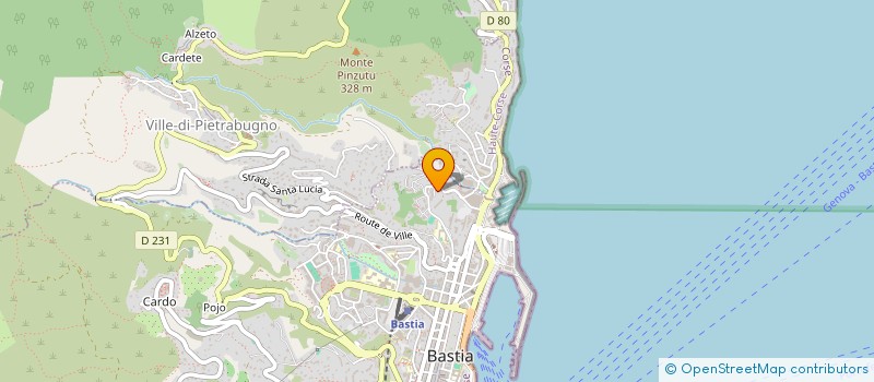 localisation de l'entreprise ANNA à BASTIA