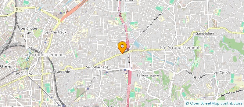 localisation de l'entreprise ANNA 99 à MARSEILLE