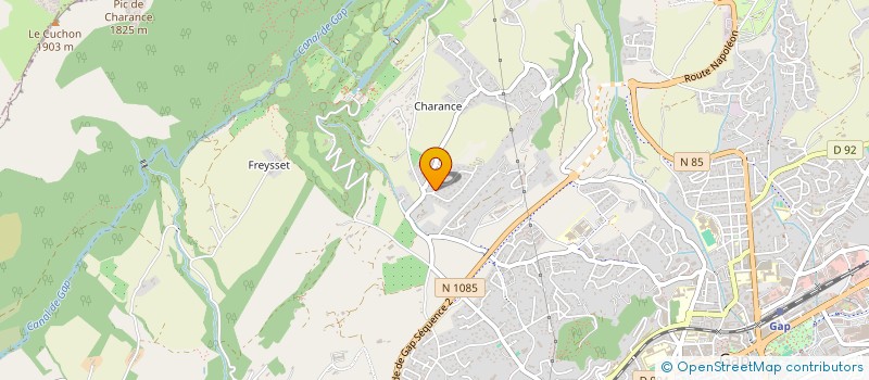 localisation de l'entreprise ANNA.B  GAP