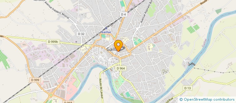 localisation de l'entreprise ANNA-BOUTIQUE à GAILLAC
