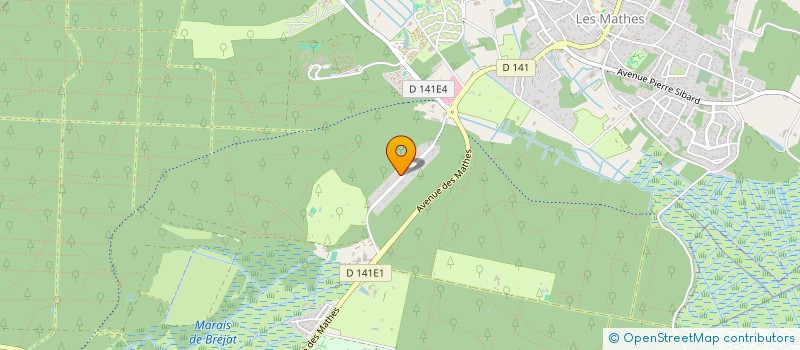 localisation de l'entreprise ANNA BRIERLEY  LES MATHES