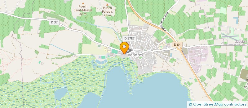 localisation de l'entreprise ANNA&CO  VENDRES