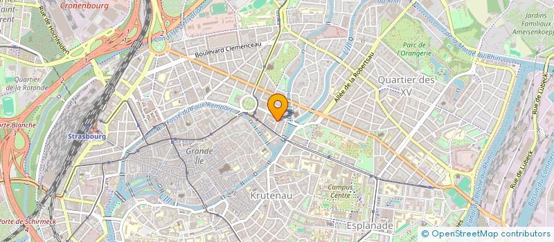 localisation de l'entreprise ANNA CONSULTING 26 à STRASBOURG