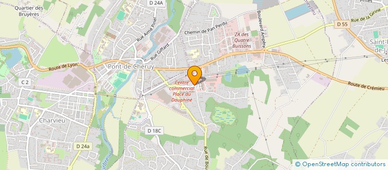 localisation de l'entreprise ANNA ET GREGORY  TIGNIEU-JAMEYZIEU