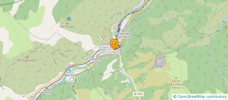 localisation de l'entreprise ANNA ET TOMAS BLAYA  VILLEFRANCHE-DE-CONFLENT