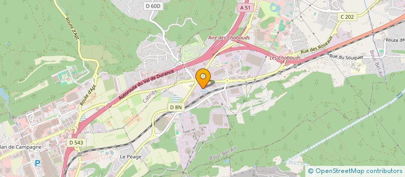 localisation de l'entreprise ANNA IMMOBILIER à BOUC-BEL-AIR