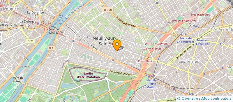 localisation de l'entreprise ANNA L'HRAR à NEUILLY-SUR-SEINE