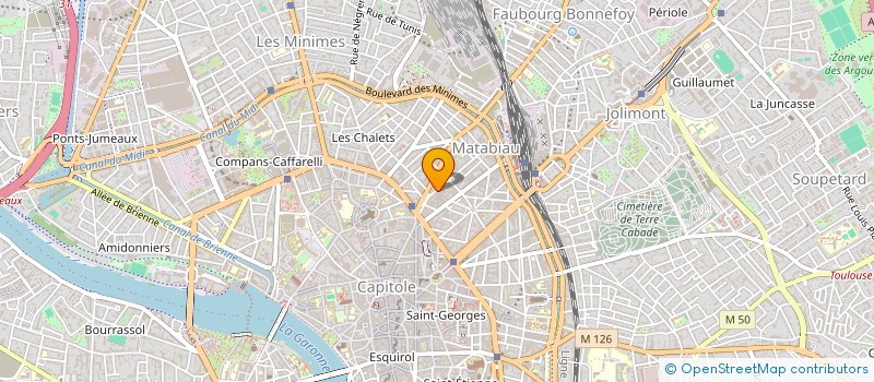 localisation de l'entreprise ANNA LE FUR ARCHITECTE à TOULOUSE